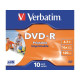 DVD-R VERBATIM 4,7GB 16x Jewelcase (10)