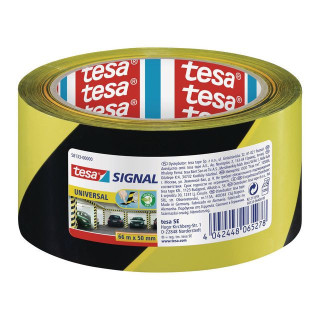 Varseltape TESA 58133 Gul/Sort