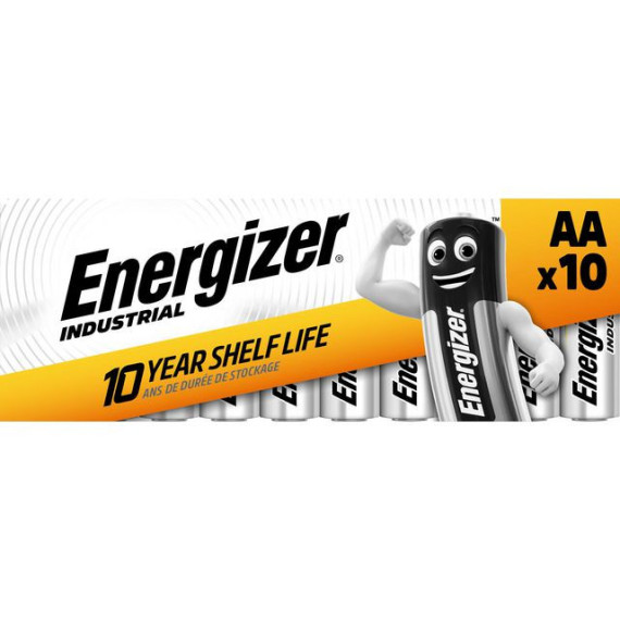 Batteri ENERGIZER Ind. Alk. AA/LR6 (10)