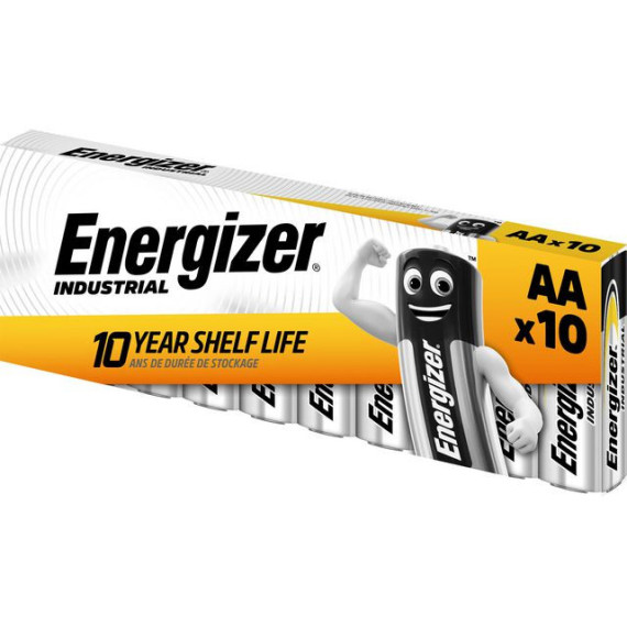 Batteri ENERGIZER Ind. Alk. AA/LR6 (10)