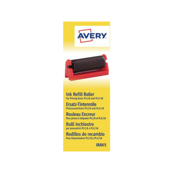 Fargevalse AVERY PL1/8 PL2/18 sort (5)