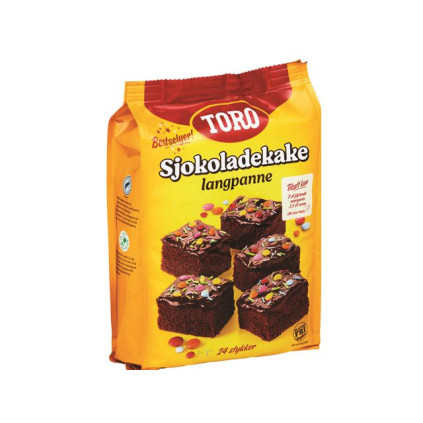 Sjokoladekakemiks TORO langpanne 854g