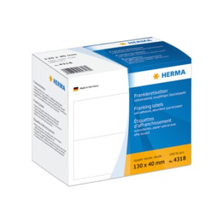 Etikett HERMA franking db 130x40 (1000)