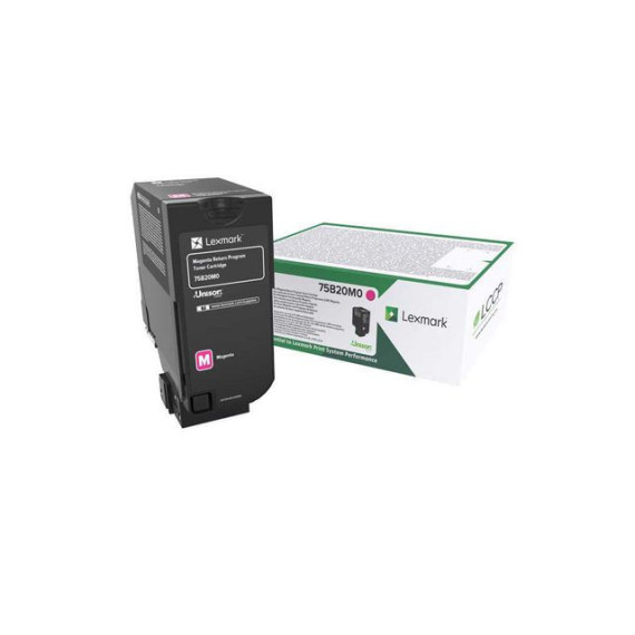 Toner LEXMARK 75B20M0 Magenta