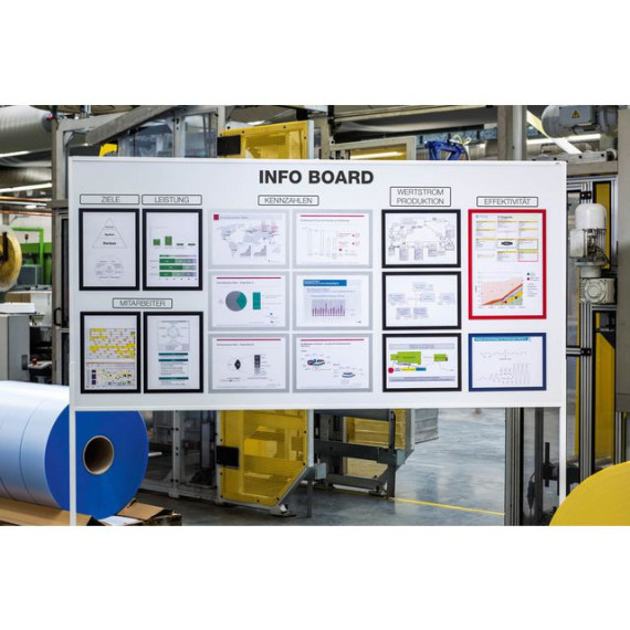 Magnetramme DURAFRAME A4 rød (5)