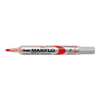 Whiteboardpenn PENTEL Maxiflo F rød