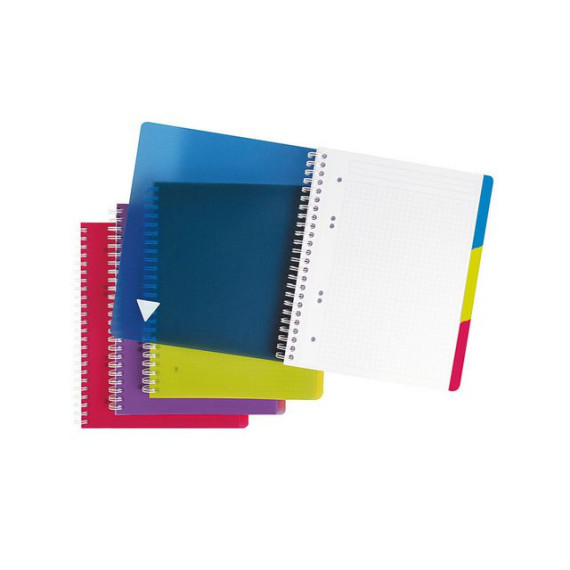 Notatbok CLAIREFONTAINE Intense A5+ rut