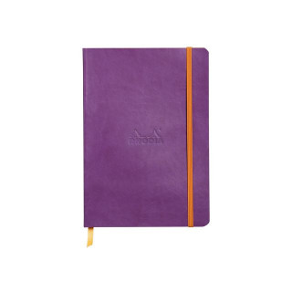 Notatbok RHODIA A5 90g linjert purple