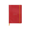 Notatbok RHODIA A5 90g linjert red