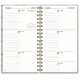 Kalender GRIEG SLIM spiral 24/25 blomst