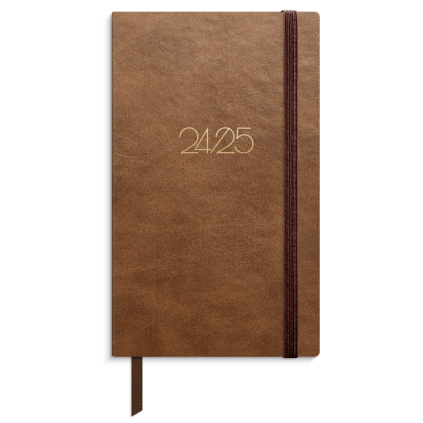 Kalender GRIEG SLIM myk 24/25 cognac