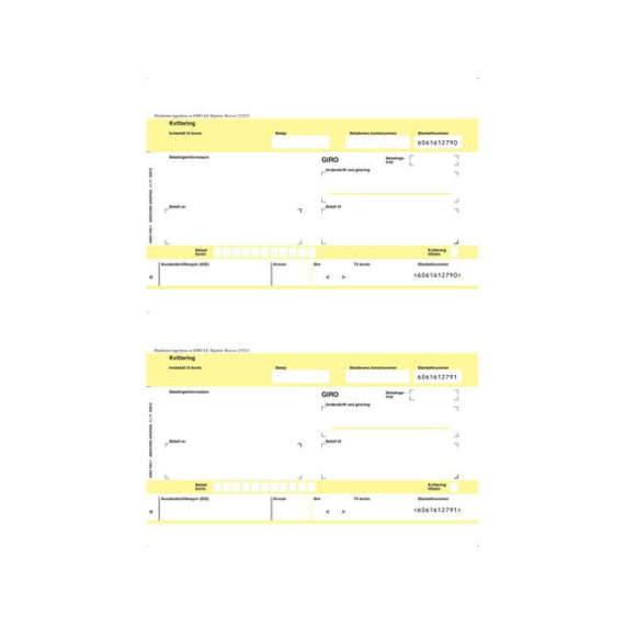 Giro A4 Laser 2 stk 1x (2500)