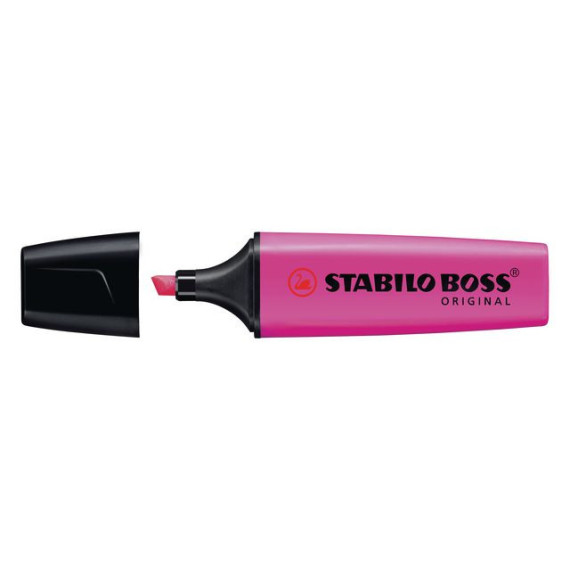 Tekstmarker STABILO Boss fiolett