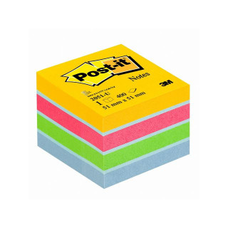 Notatkube POST-IT 76x76 ultra farger