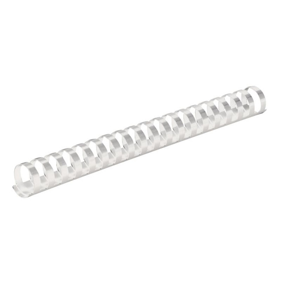 Plastspiral 100st 19mm Hvit