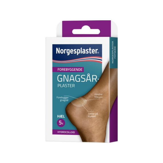 Plaster NORGESPLASTER gnagsår hæl (5)