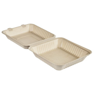 Varmmatboks DUNI 1200ml bagasse brun(50)