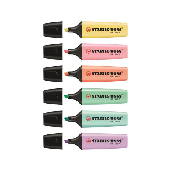 Tekstmarker STABILO Boss pastel (6)