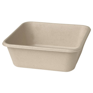 Salatboks DUNI 900ml bagasse brun (40)