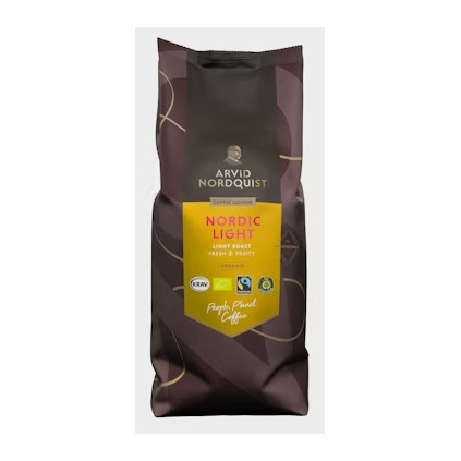 Kaffe ARVID Nordic Light hele bønner 1kg