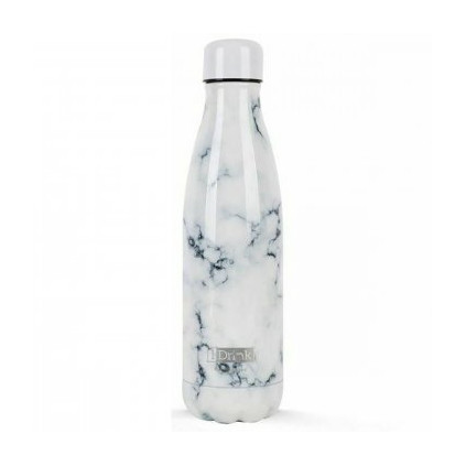 Termoflaske IDRINK 500ml marble white