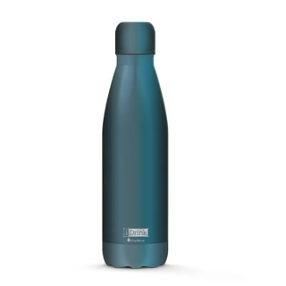 Termoflaske IDRINK 500ml metallic grønn