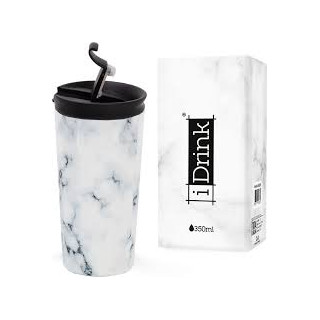 Termokopp IDRINK 350ml marble white