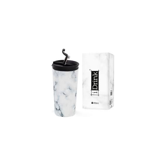 Termokopp IDRINK 350ml marble white