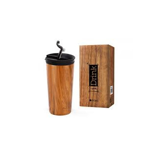 Termokopp IDRINK 350ml wood