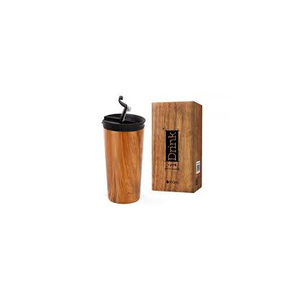 Termokopp IDRINK 350ml wood