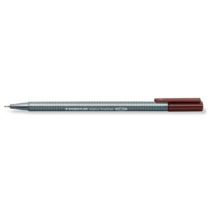 Fiberpenn STAEDTLER 0,3mm brun