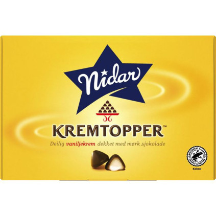 Sjokolade NIDAR Kremtopper 140g