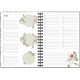 Ukekalender Life Planner 2025 Floral A6