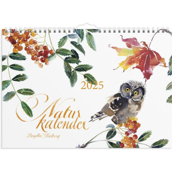 Veggkalender GRIEG 2025 Natur