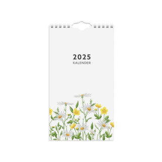 Veggkalender GRIEG 2025 Blomster Mini