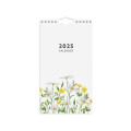 Veggkalender GRIEG 2025 Blomster Mini