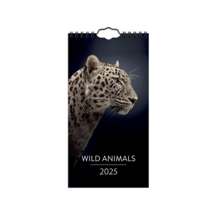 Veggkalender 2025 Wild Animals Mini