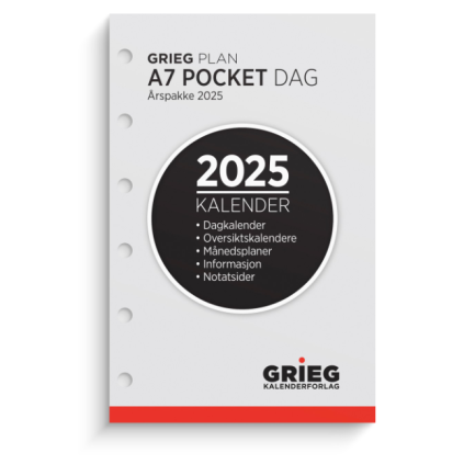 Årspakke GRIEG A7 2025 dag