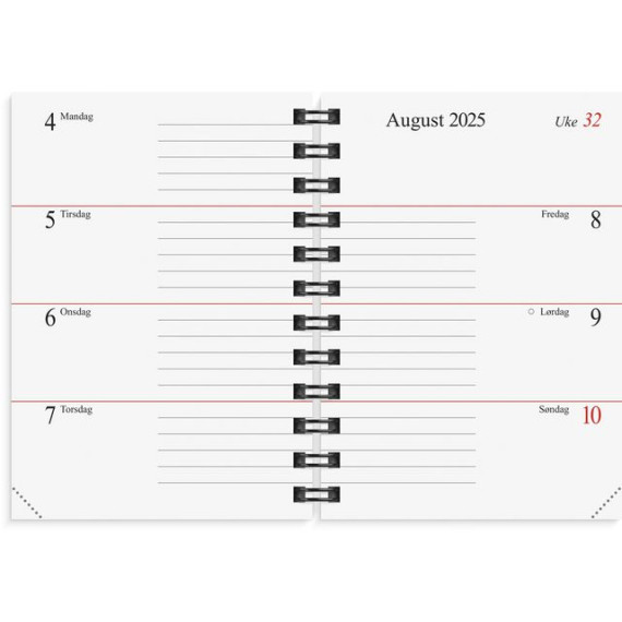 Lommekalender GRIEG Mini 2025 refill