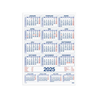 Plakatkalender GRIEG 2025 59x80 cm