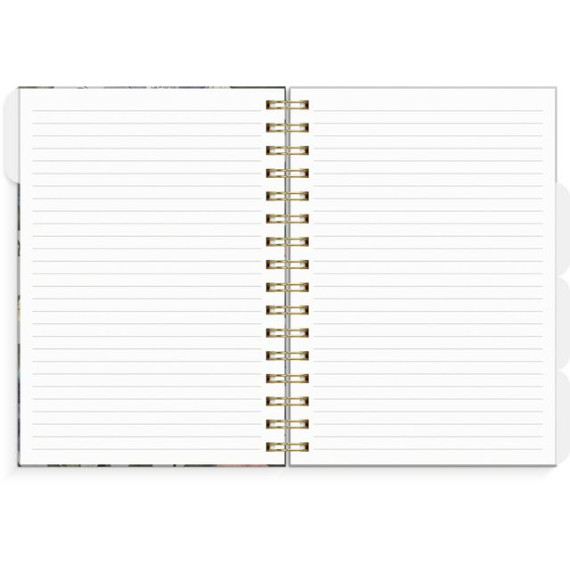 Organizer og Notes GRIEG A5 2025 blomst