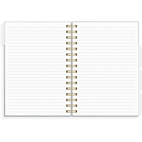 Organizer og Notes GRIEG A5 2025 marmor