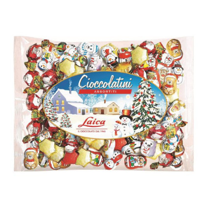 Sjokolade LAICA julefigurer ass. 1kg