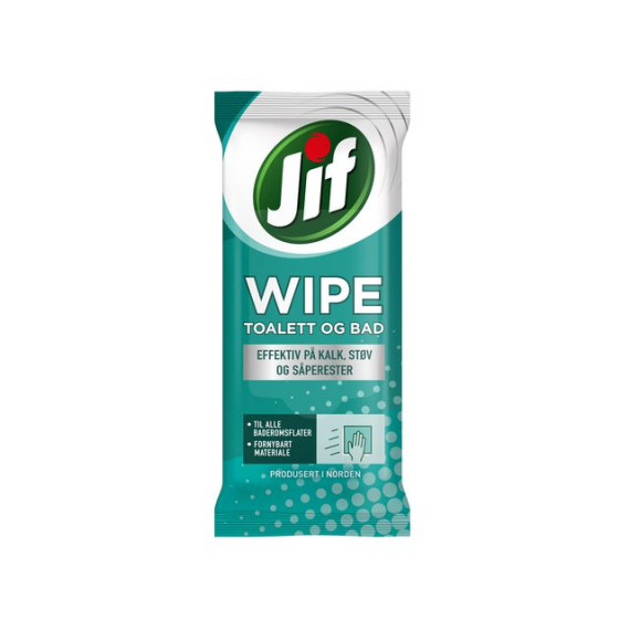 Wipes JIF toalett og bad (30)