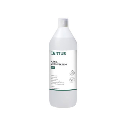 Hånddesinfeksjon CERTUS 85% gel 1L