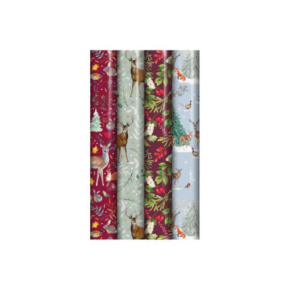 Gavepapir EUROWRAP Woodland 0,7x5m