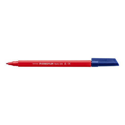 Fiberpenn STAEDTLER Noris 326 1,0mm rød