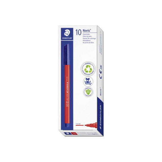 Fiberpenn STAEDTLER Noris 326 1,0mm rød