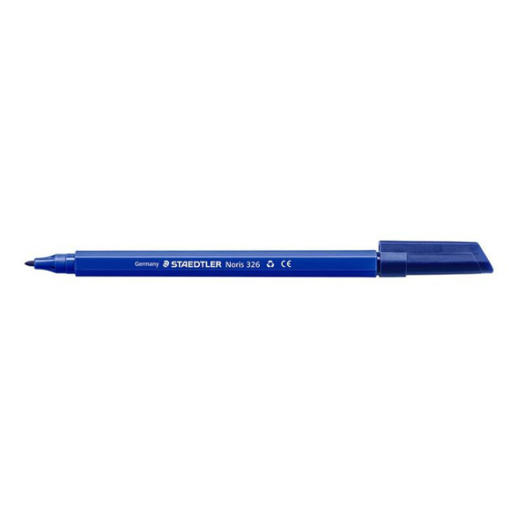 Fiberpenn STAEDTLER Noris 326 1,0mm blå