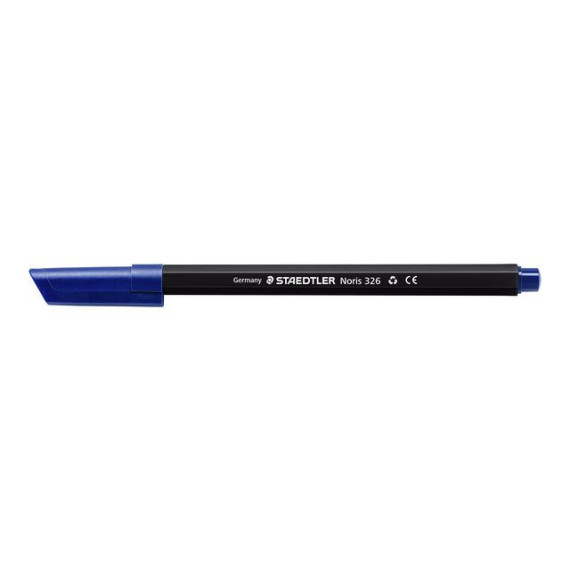 Fiberpenn STAEDTLER Noris 326 1,0mm sort